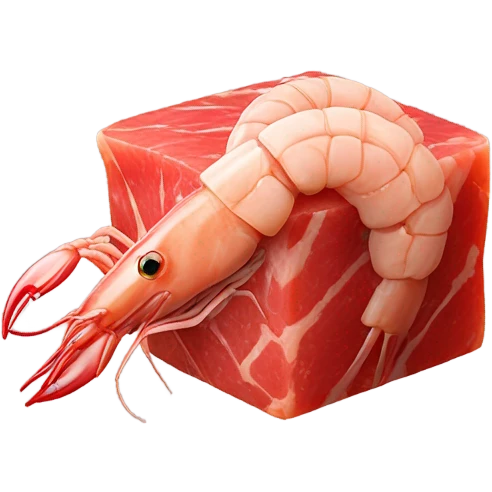 meatcube prawn emoji