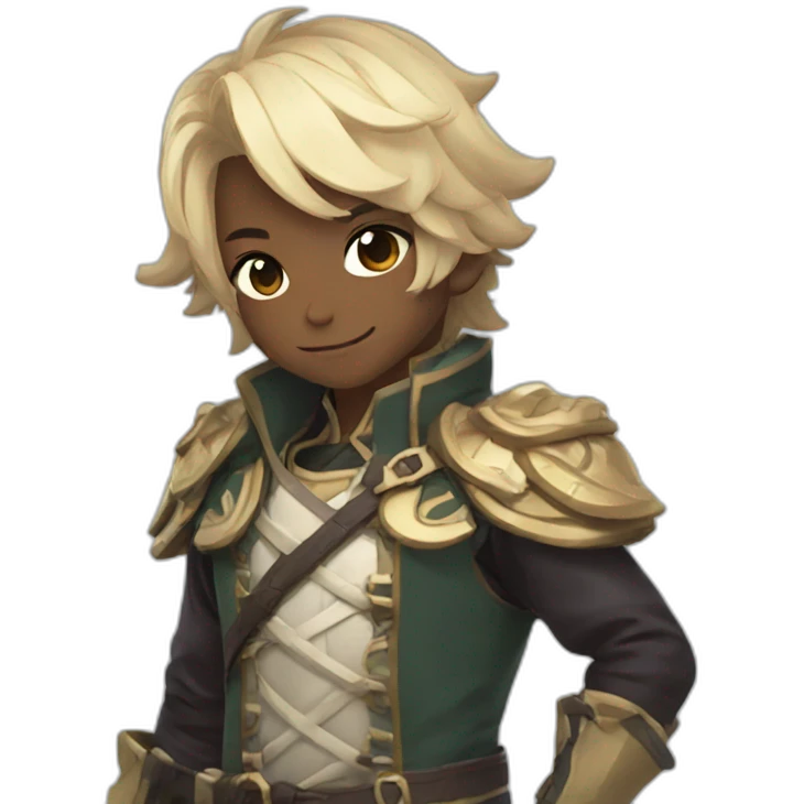 Childe from genshin impact emoji