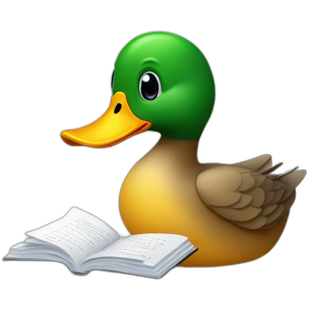 Duck Reading documentation emoji