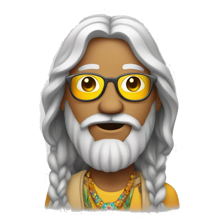 Hippie emoji