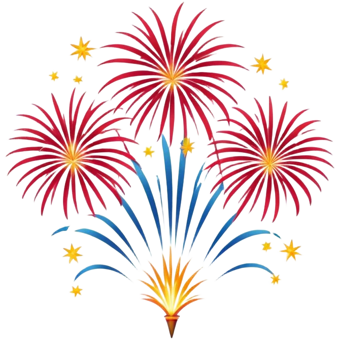 Fireworks emoji