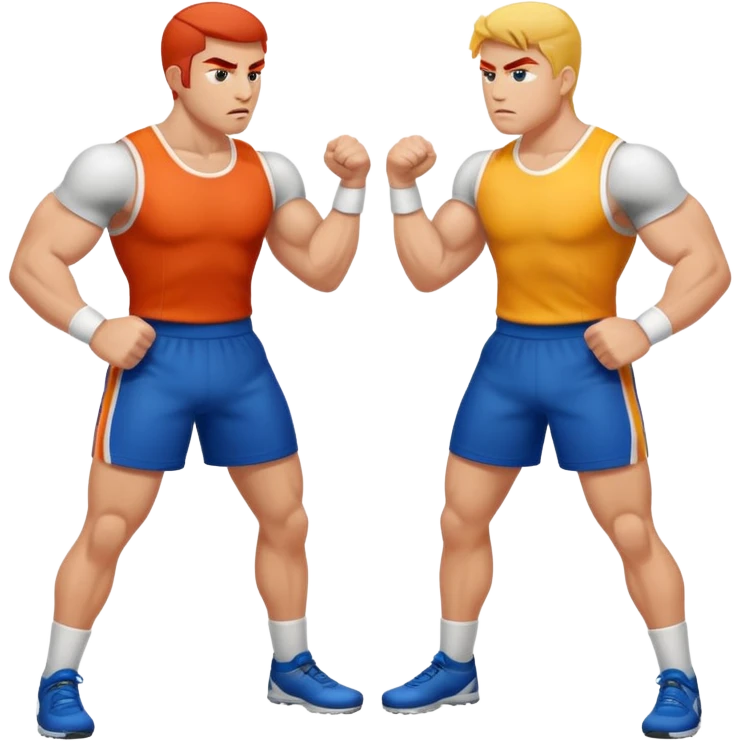 Heated rivalry emoji