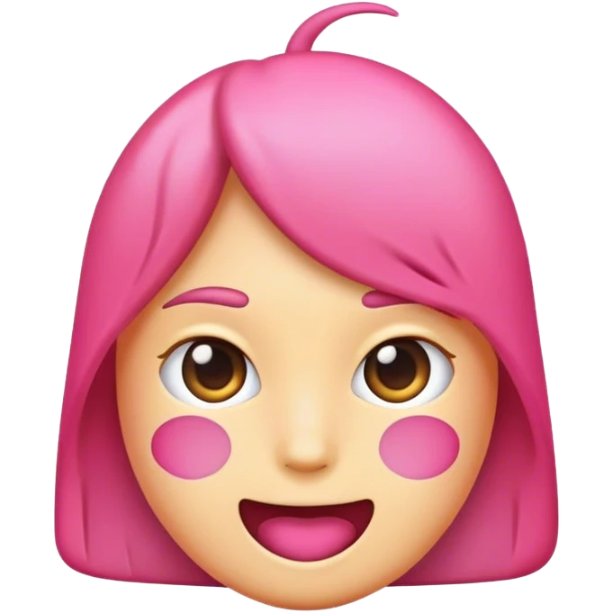 Make me an emoji that has pink as its visual identity, and the theme is graphic design. emoji