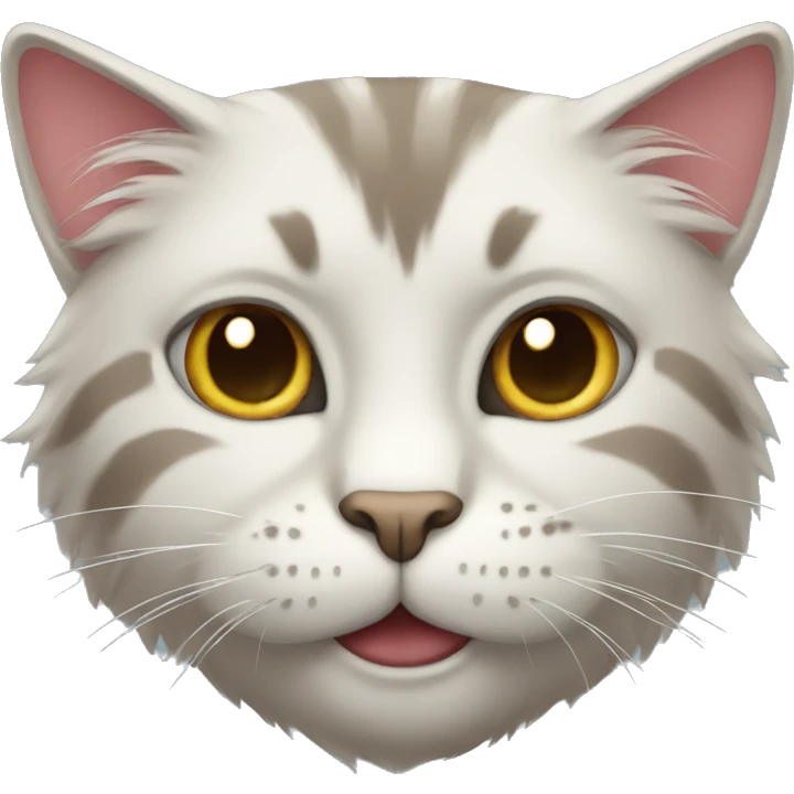 Cat With fur  emoji