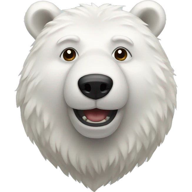 White bear emoji