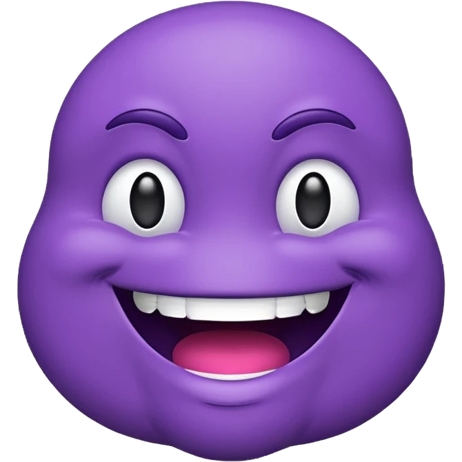 Grimace McDonald’s  emoji