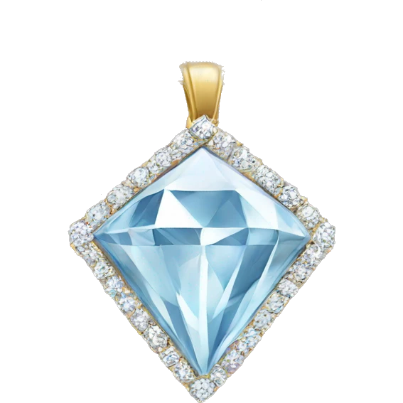 Diamond necklace emoji