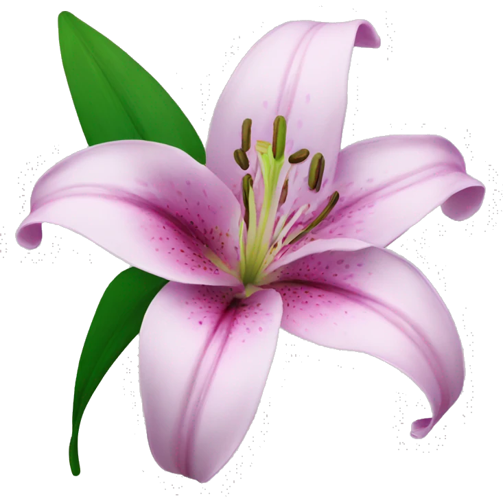 lilly flower emoji