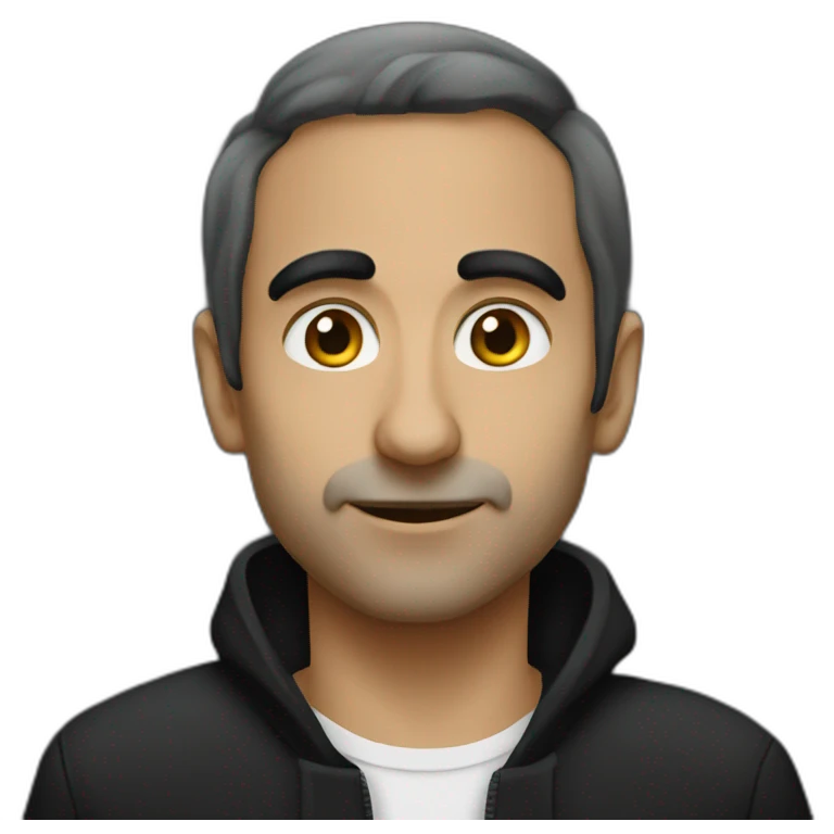 Zemmour in black emoji