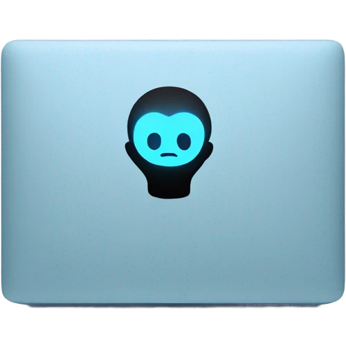 babyblue macbook emoji