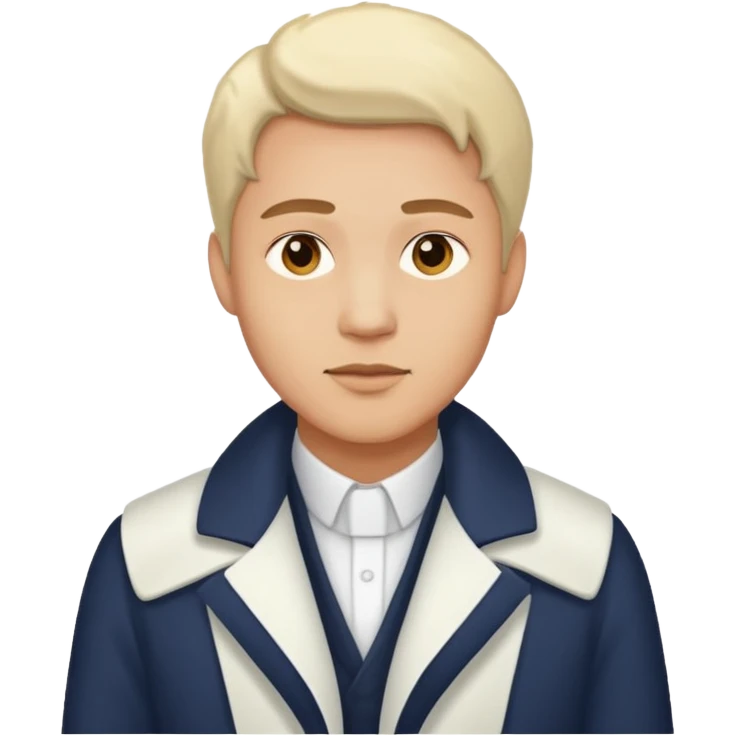 Cardiac sonographe male long white coat emoji