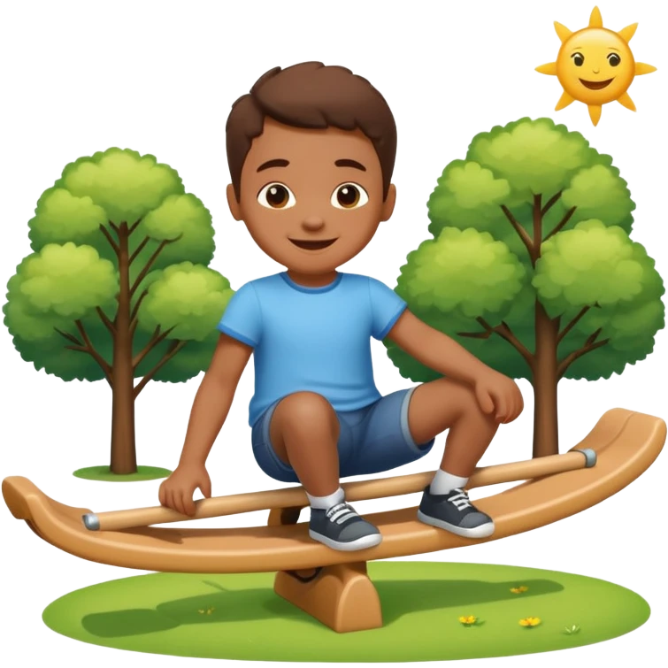 park Seesaw emoji