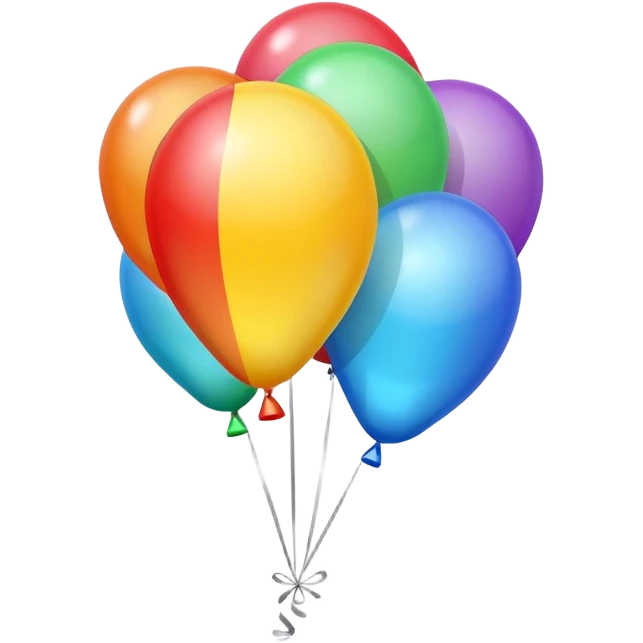 first birthday balloon  emoji