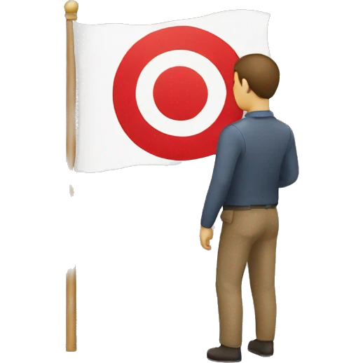 man target flag emoji