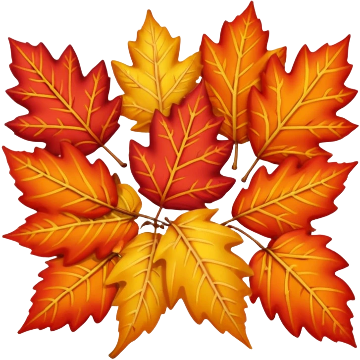 autumn leaves emoji