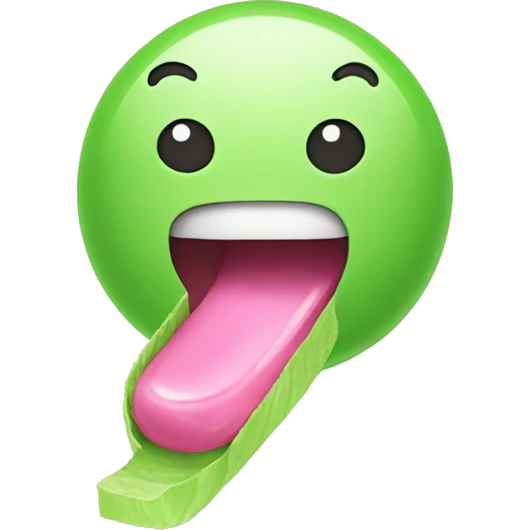 chewing-gum emoji