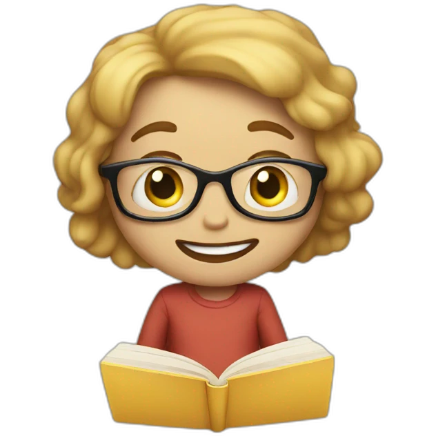funny book emoji