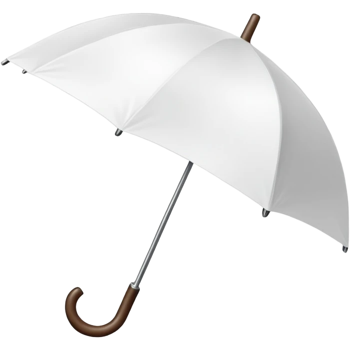 white umbrella emoji