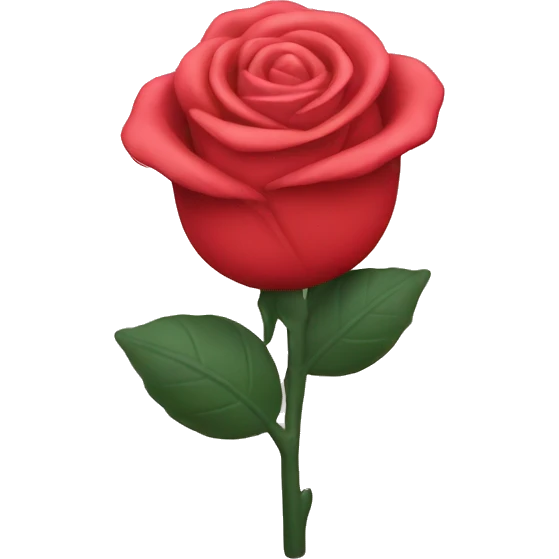 rose toy emoji