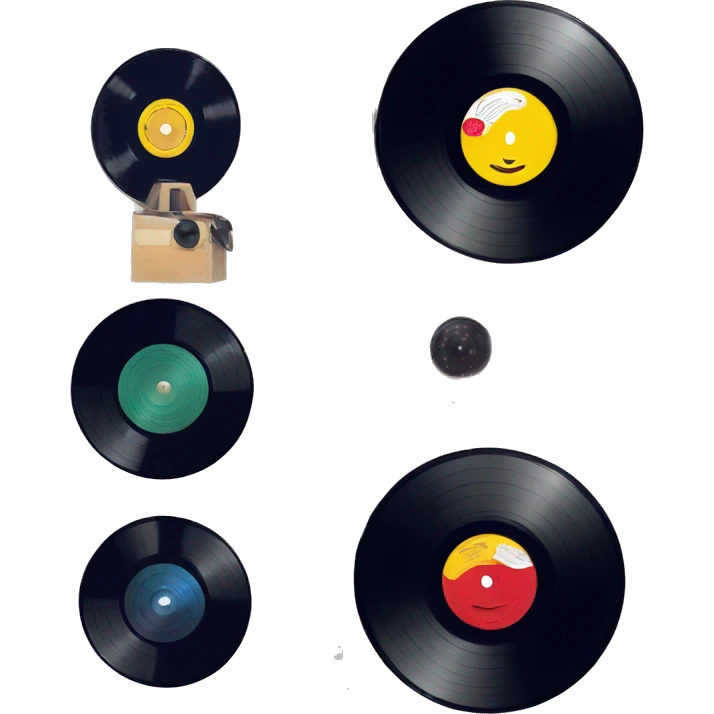Vinyl-record-display-storage emoji