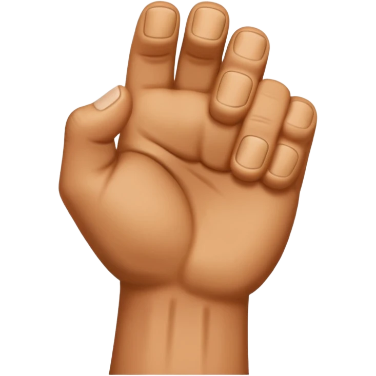 back of fist emoji