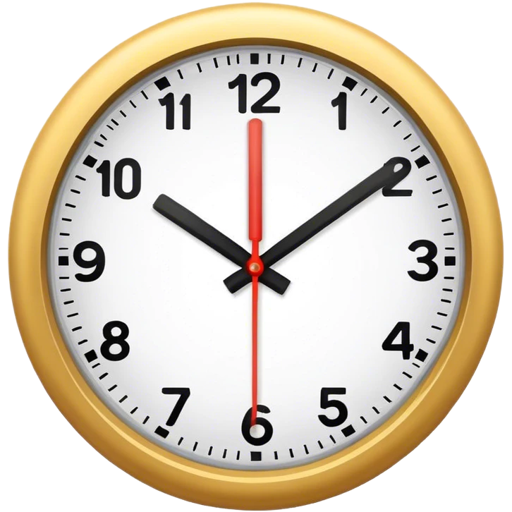 Clock emoji