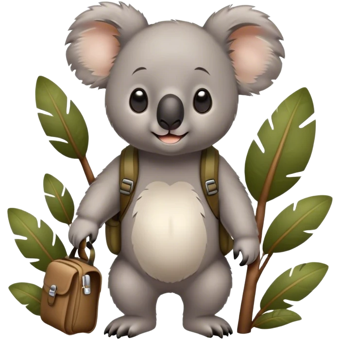 Koala hiking  emoji