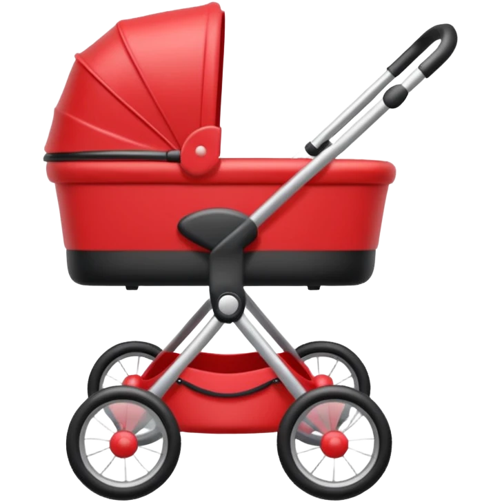 baby stroller with a photo symbol emoji