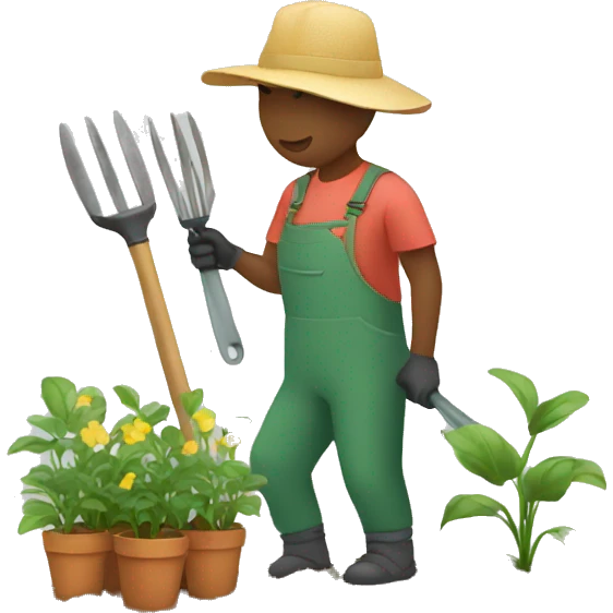 person gardening emoji