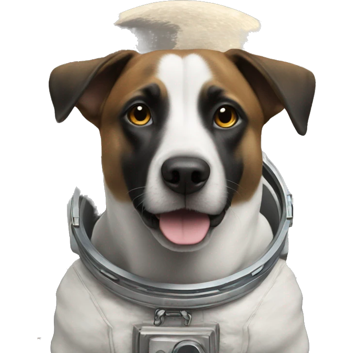 dog on moon emoji