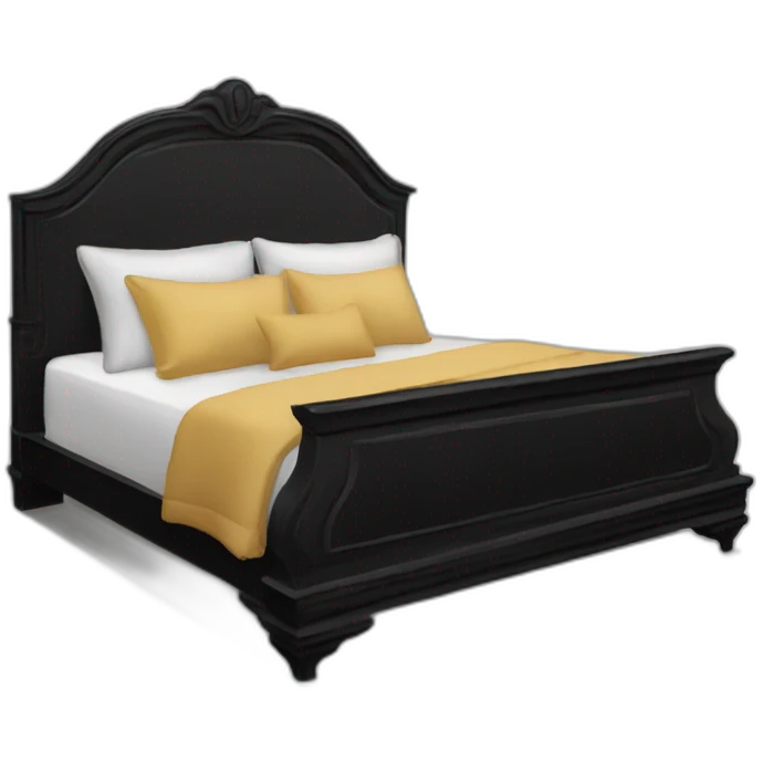glorius bed black emoji