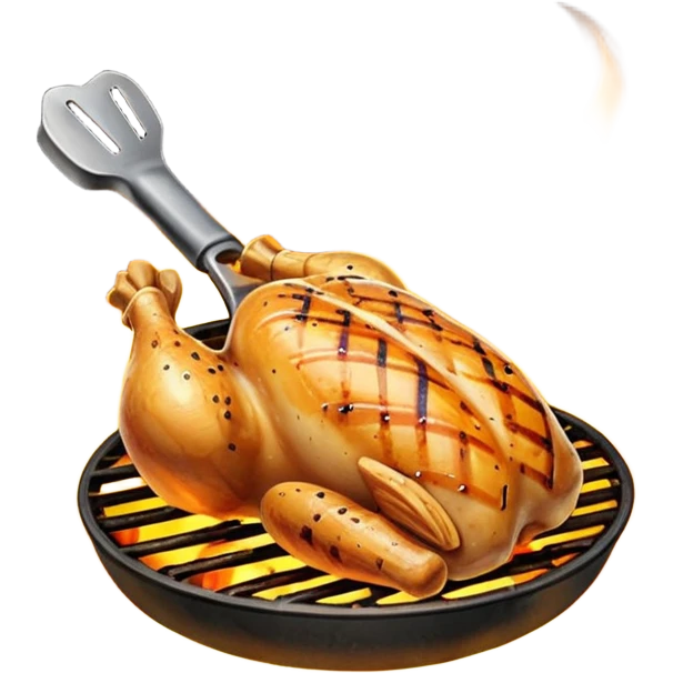 Grilled chicken emoji
