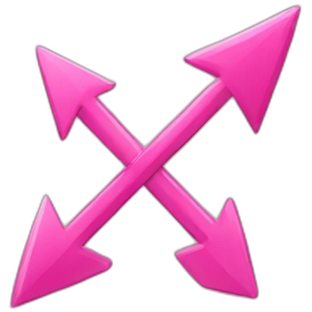 Pink arrow  emoji