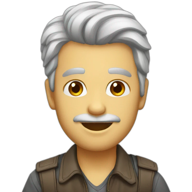 Chat beaux emoji