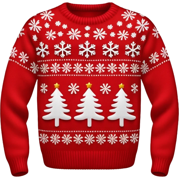 christmas sweater emoji
