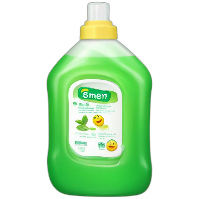 green Dish soap bottle emoji