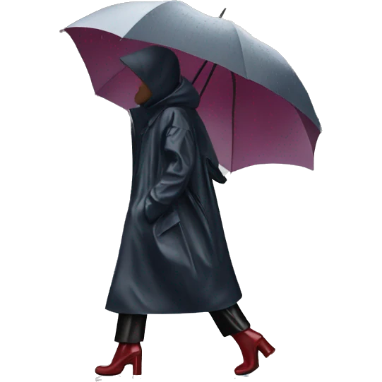 Balenciaga on a rainy Paris afternoon emoji