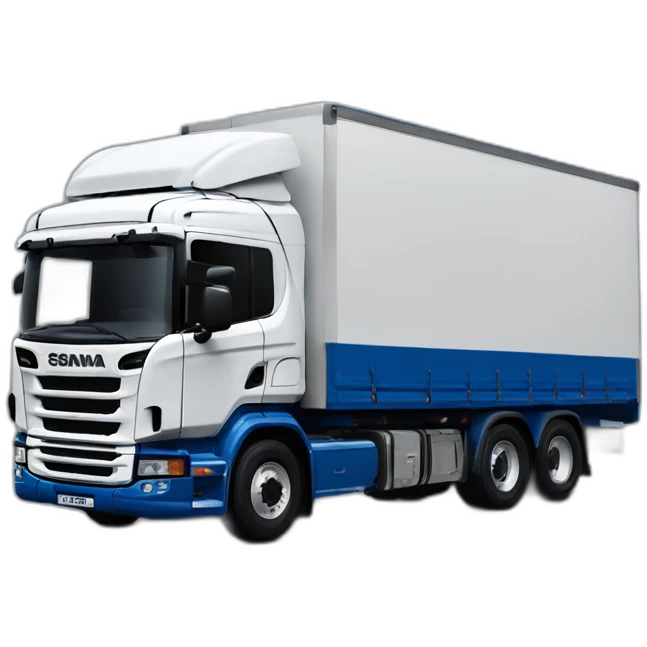 cabina camion Scania 2023 emoji