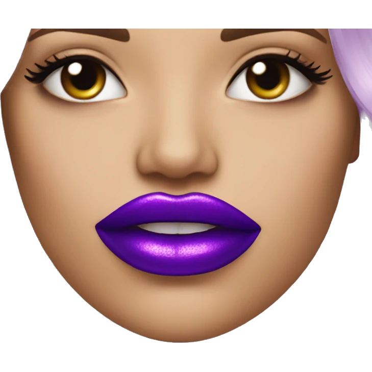 Purple Lipgloss emoji