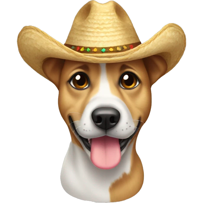 Perrito con sombrero  emoji