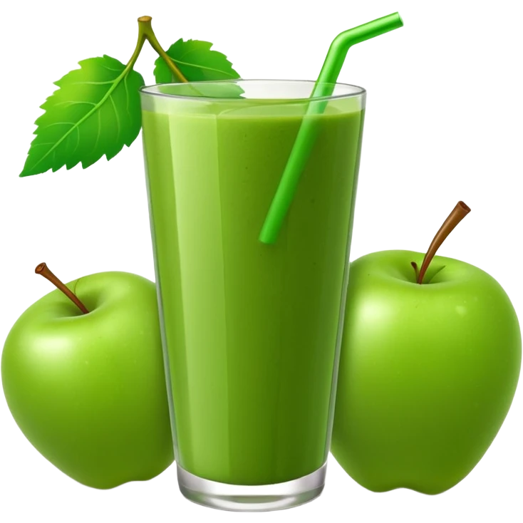 green foods and drinks emoji
