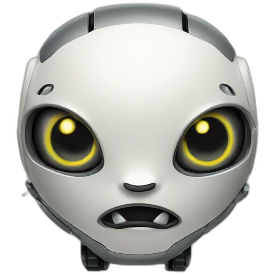 A catoon robot emoji