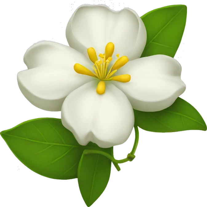 Jasmin flower emoji
