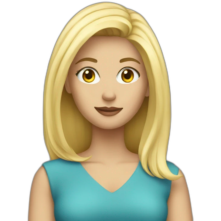 Un blonde emoji