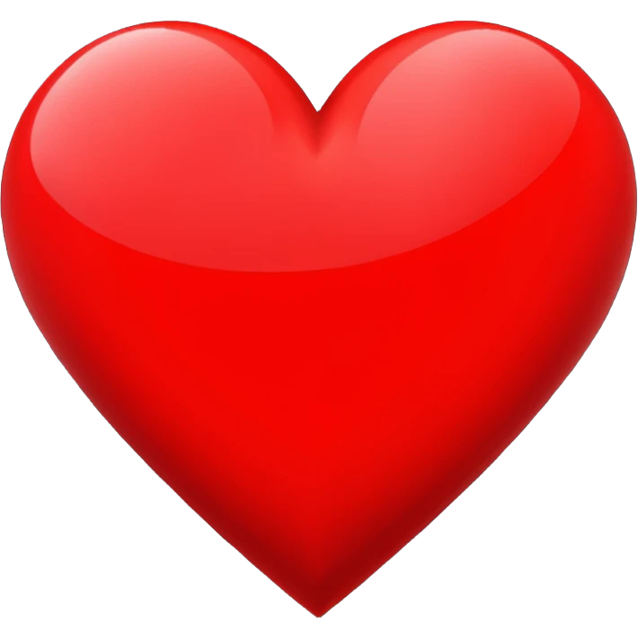 heart with a pixelated effect emoji