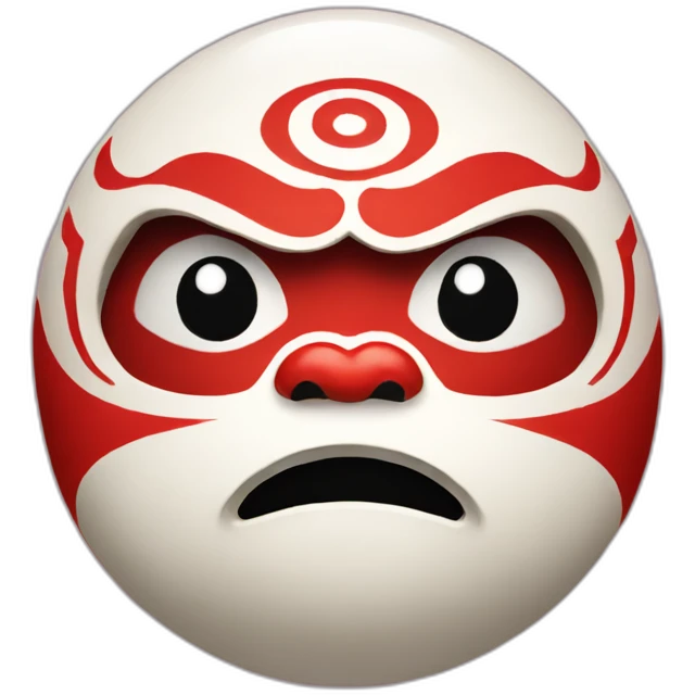 daruma doll emoji