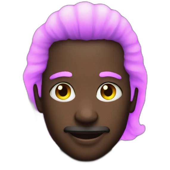 48 with neon lights emoji