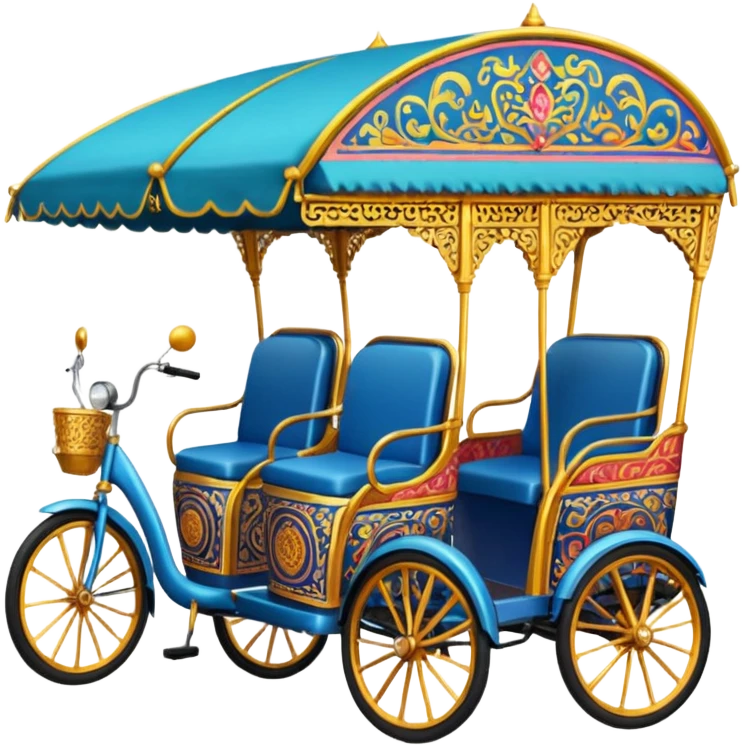 rickshaws emoji