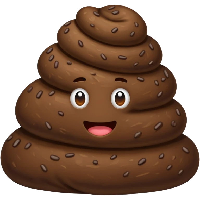 Poop shows a like emoji