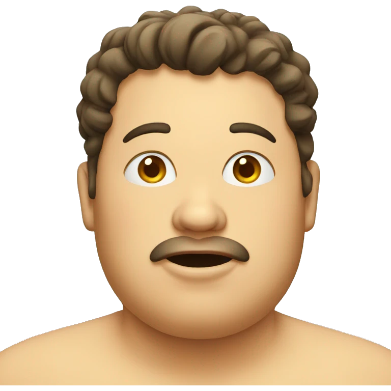 Fat emoji